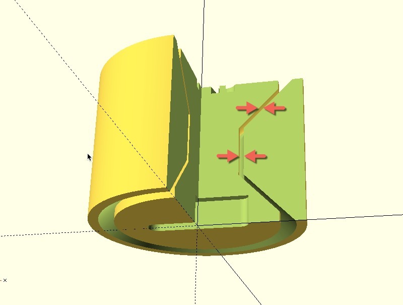 Miniatura 4 do modelo 3D Customizable 3D Tolerance Test