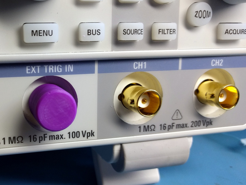 BNC Connector Dust Cap by zapta Download free STL model