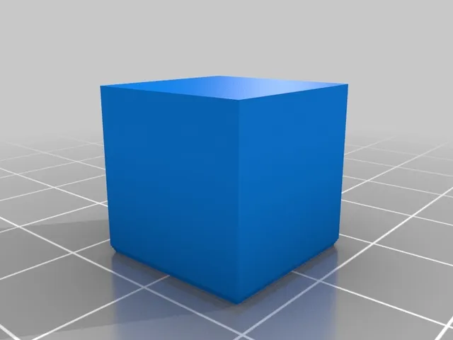 Anti Elephant-Foot Customizable Test Cube