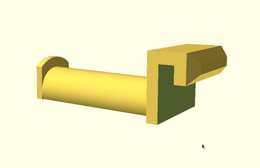Customizeable Flashforge Creator Pro Easy Spool Holder