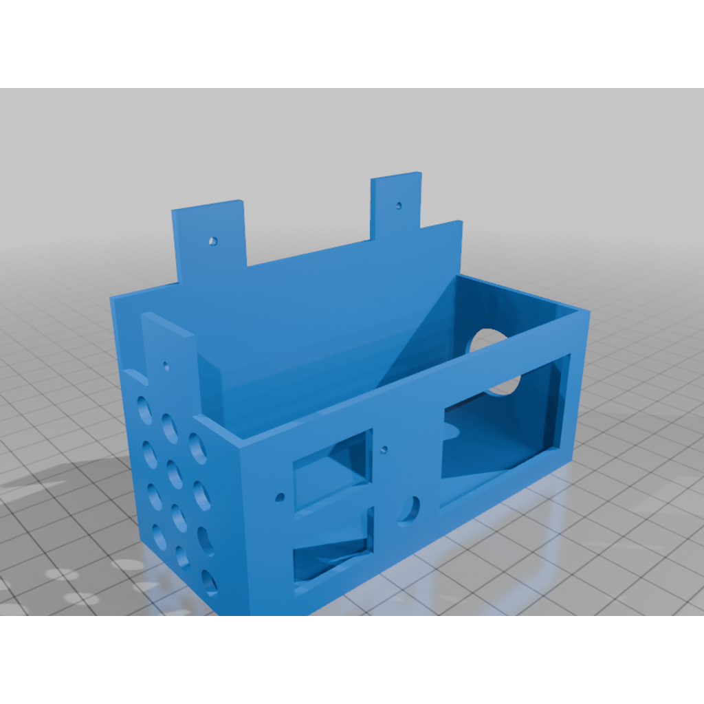 Mouting Enclosure Back Box 12V Power Supply Enclosure — STL Grátis | 3DFinder