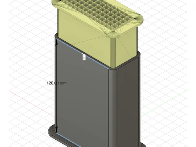 Artillery Sidewinder x1 - Ventilation extension for Yoopai XL enclosure