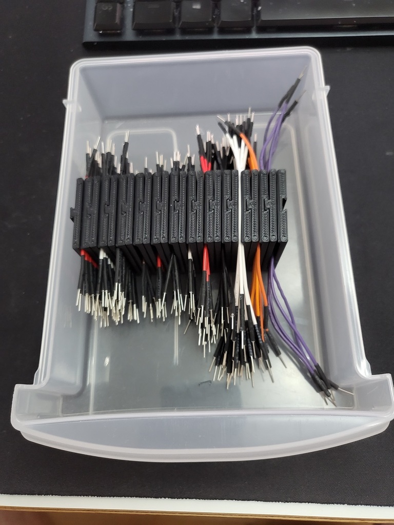 Stackable Jumper Wire Organizer