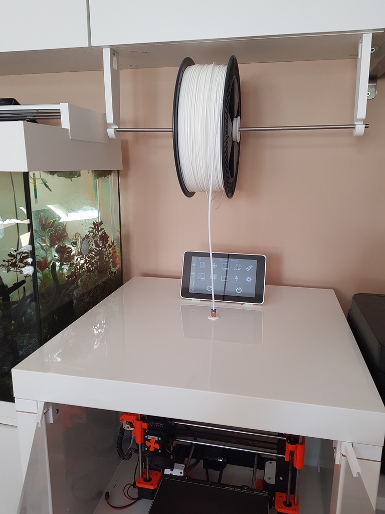 Filament guide for LACK enclosure (Prusa I3 mod!)