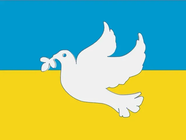 Peace for Ukraine Pin