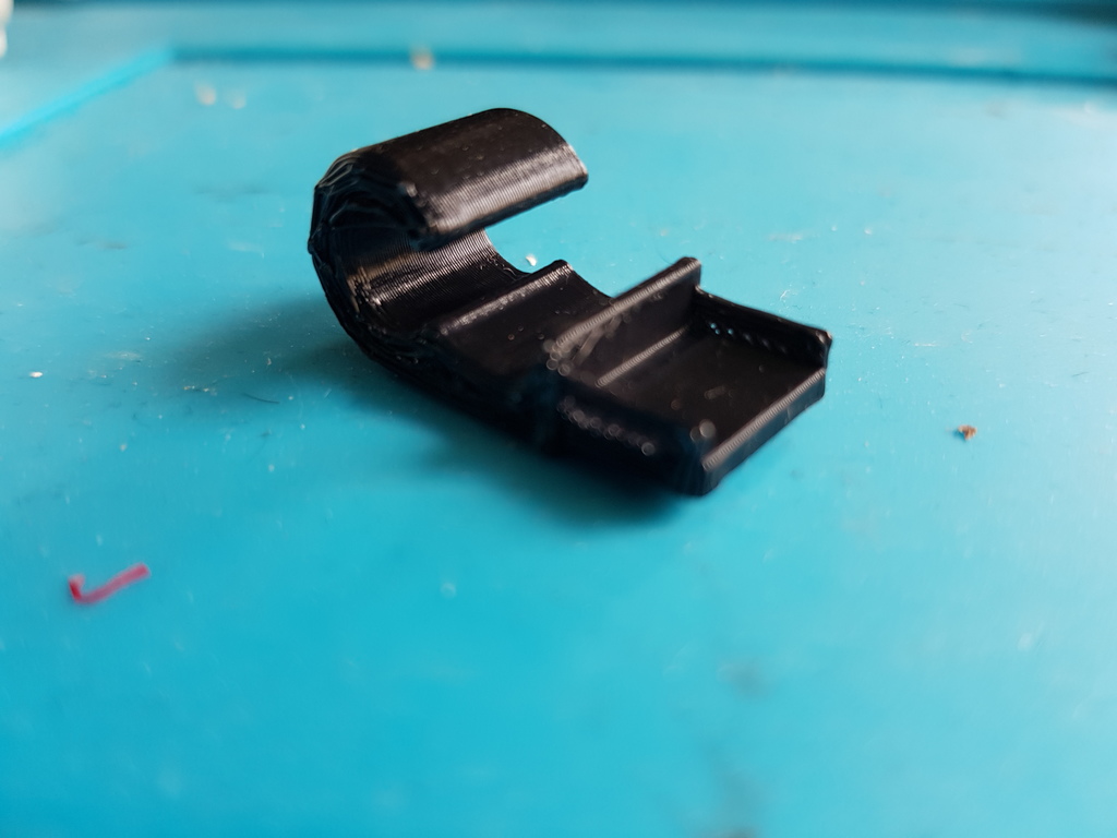 Miniatura 2 do modelo 3D USB plug power cable clip