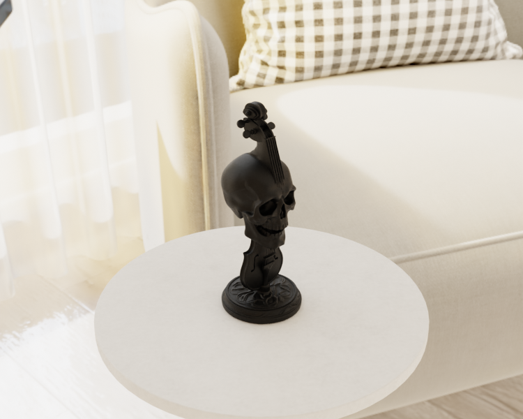 Violin Skull — miniatura 7