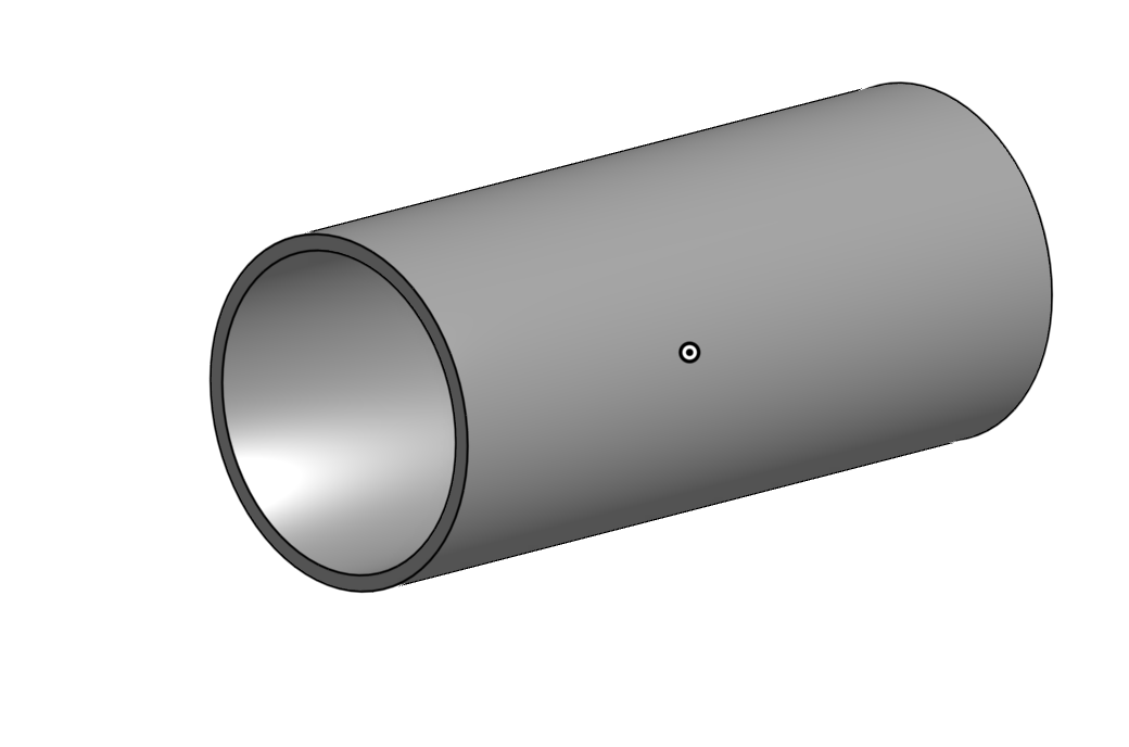 20 mm Inner Diameter Pipe / Sleeve — 1 mm Wall Strength (Model Variant)