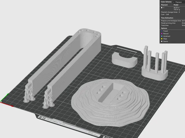 Stepped Headphone Stand
