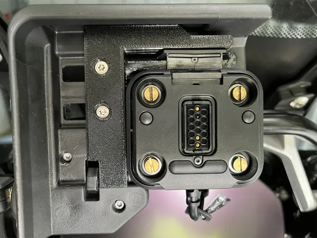 Garmin Zumo XT2 lock for BMW standard navigation mount