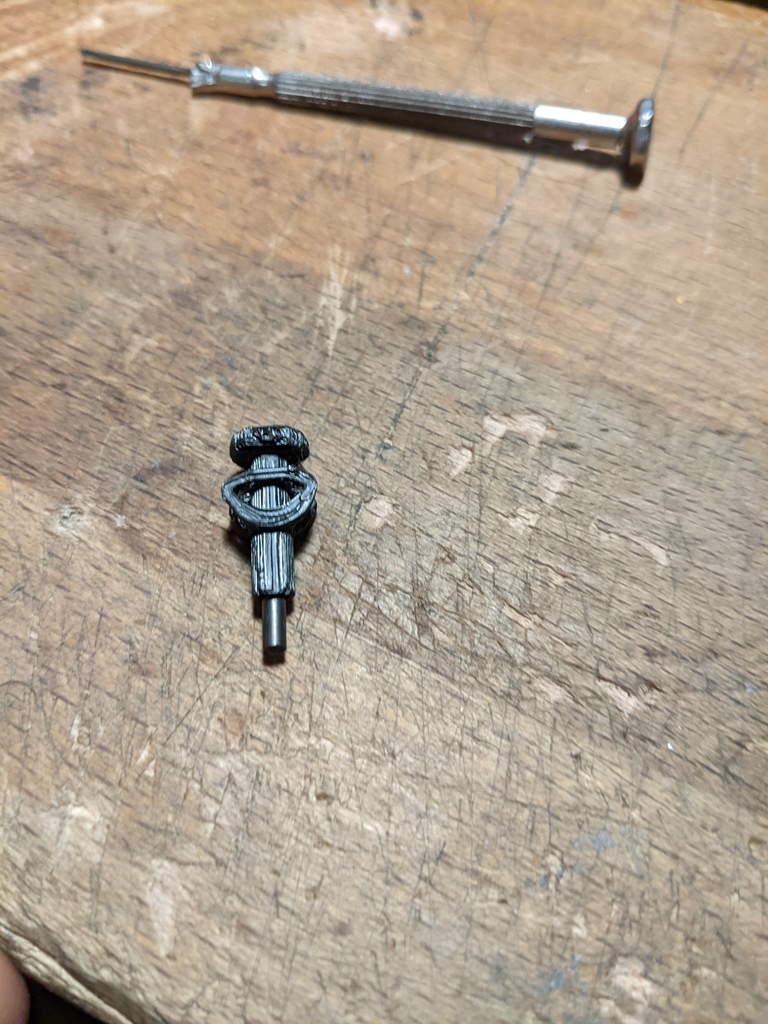 Miniatura 4 do modelo 3D Keyhole hanger marking tool