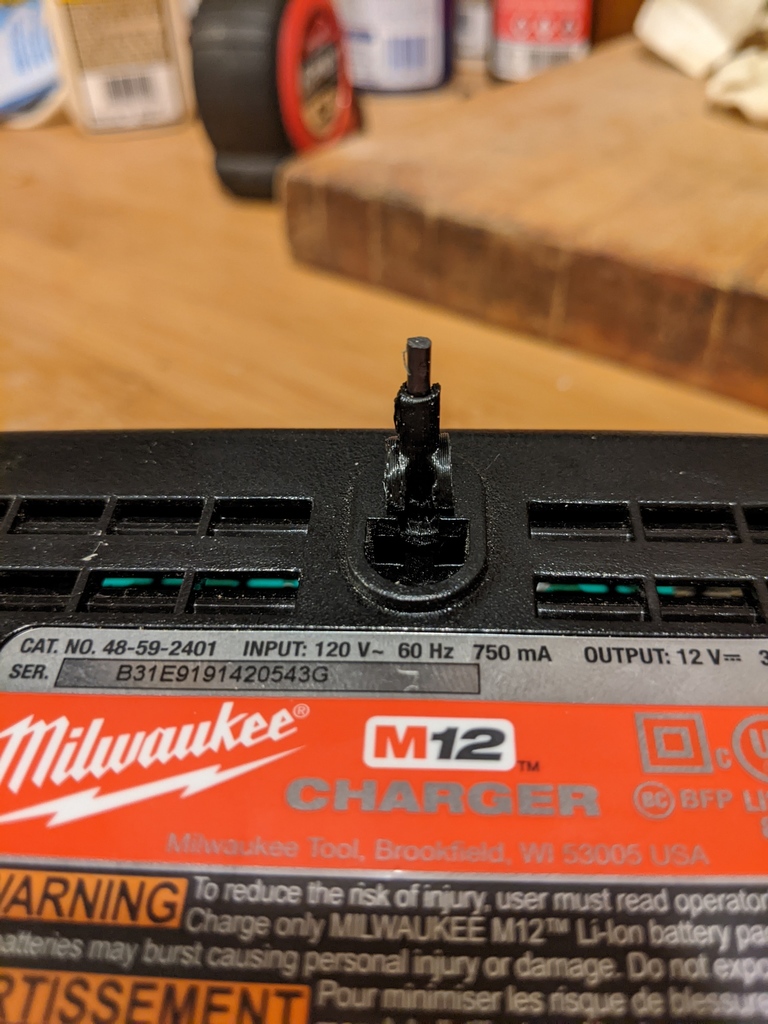 Miniatura 5 do modelo 3D Keyhole hanger marking tool