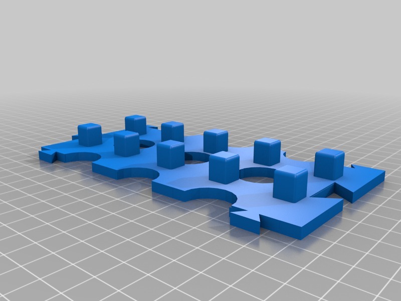 Miniatura 4 do modelo 3D socket organizer interlocking