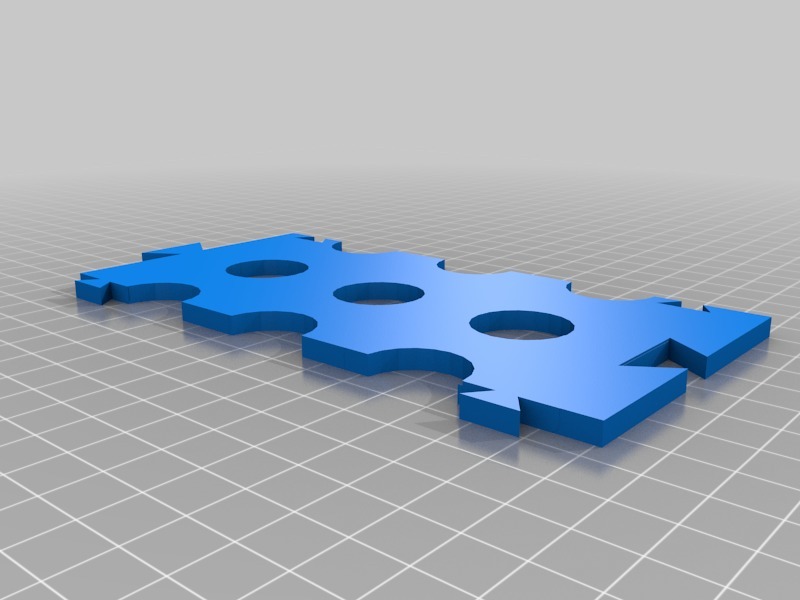 Miniatura 6 do modelo 3D socket organizer interlocking