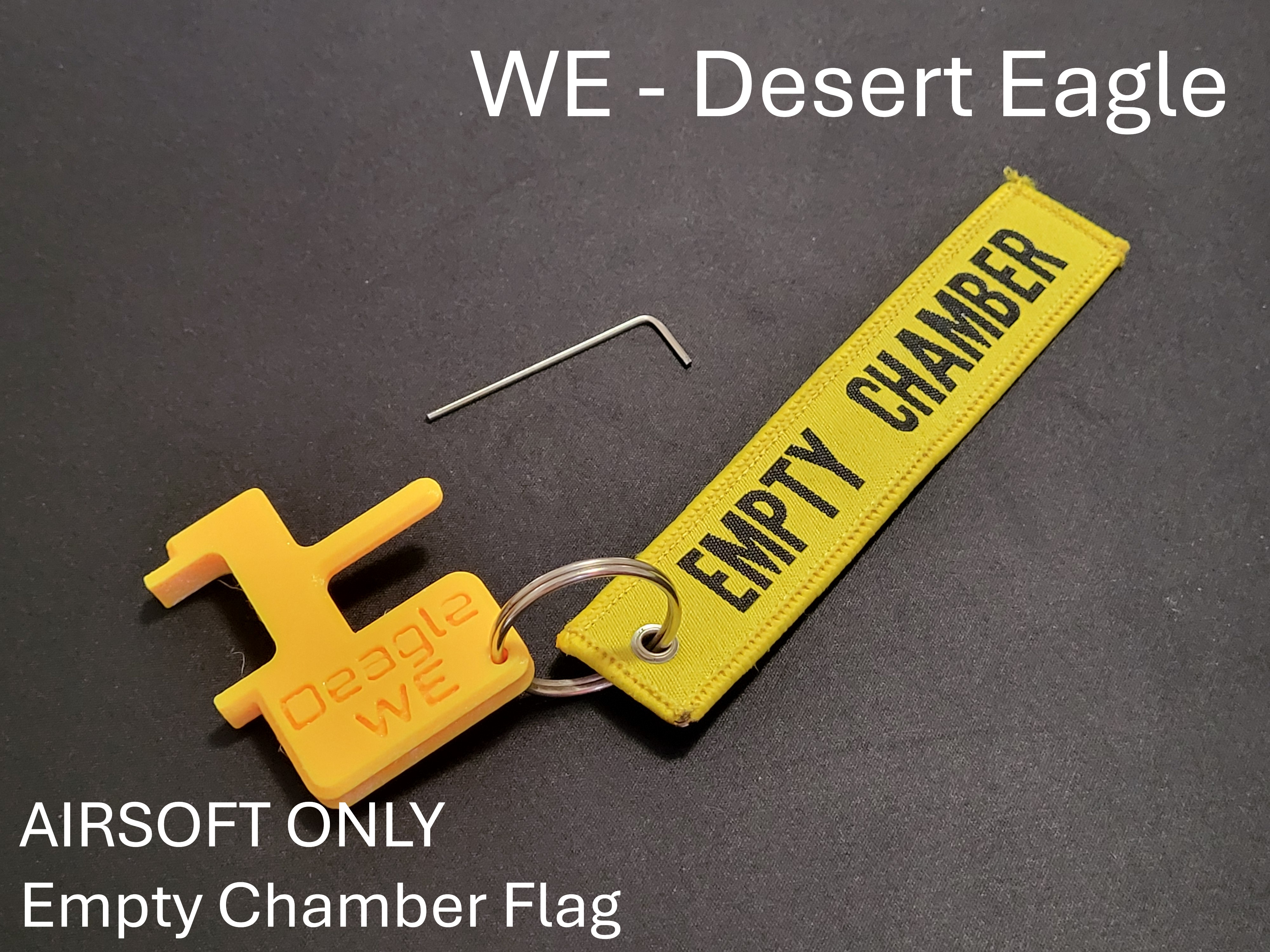 WE - Desert Eagle - Airsoft Empty Chamber Flag - Free Download