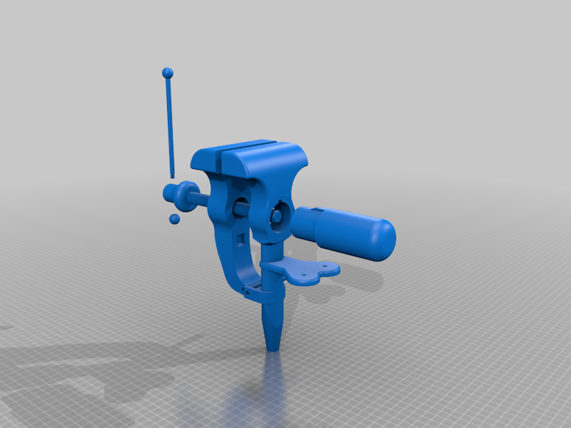 Post Leg Vise