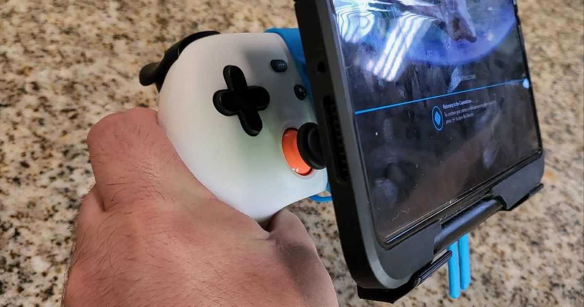 Stadia Controller Z fold 3 mount holder by TheMidnightSmith Download