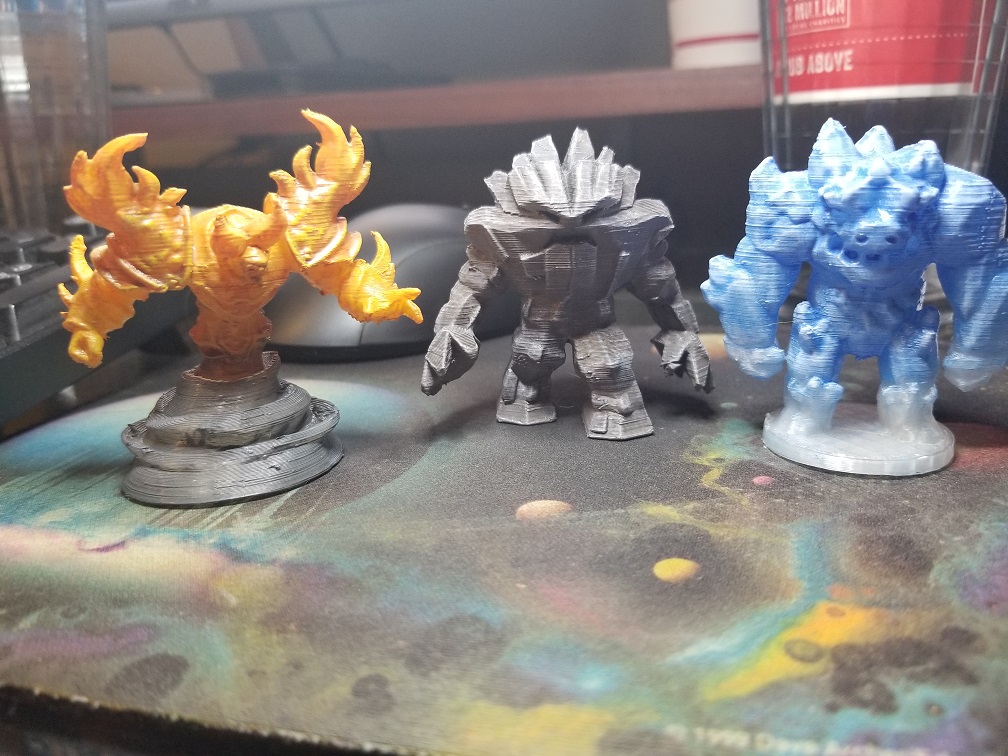 Miniatura 3 do modelo 3D Fire Elemental
