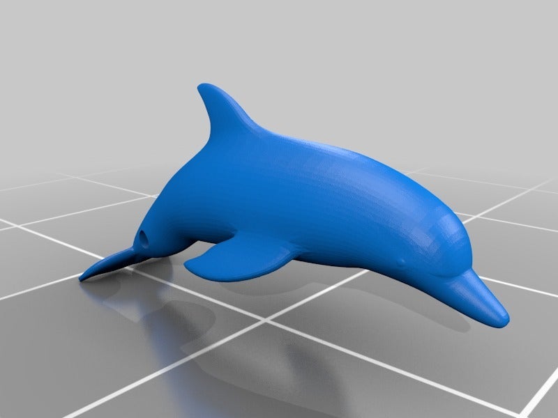 Dolphin Charm by Tycho | Download free STL model | Printables.com