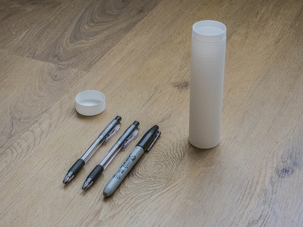 Pencil Case With Lid (Spiral Vase Mode)
