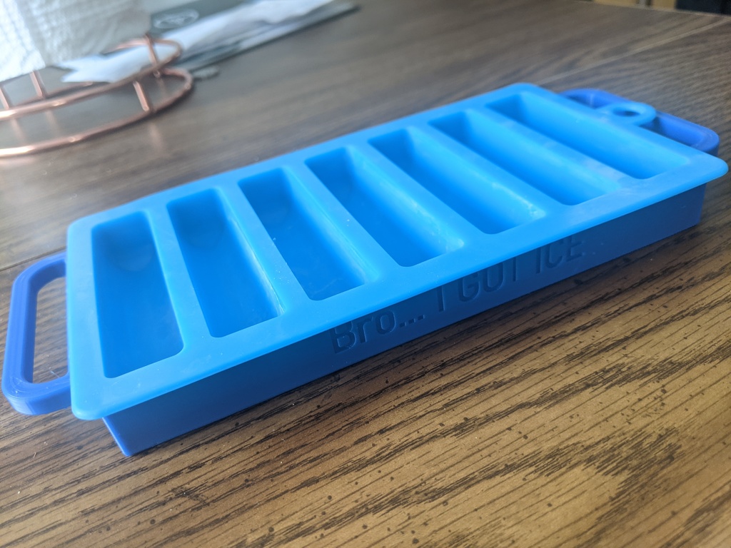 Solid Holder for Walmart Silicone Ice Tray - BRO I GOT ICE