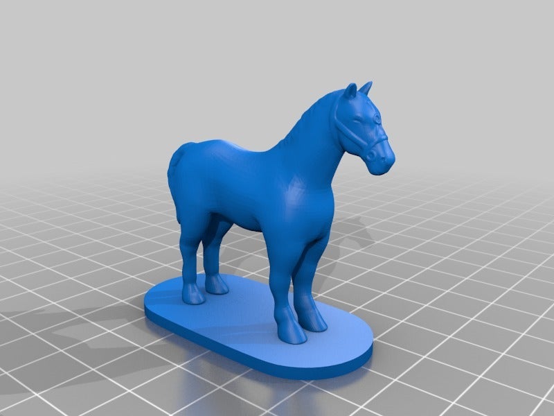 Miniatura 3 do modelo 3D Horse