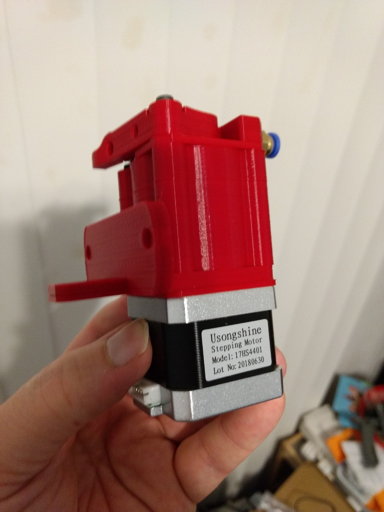 Compact Geared Bowden Extruder by salfter | Download free STL model ...
