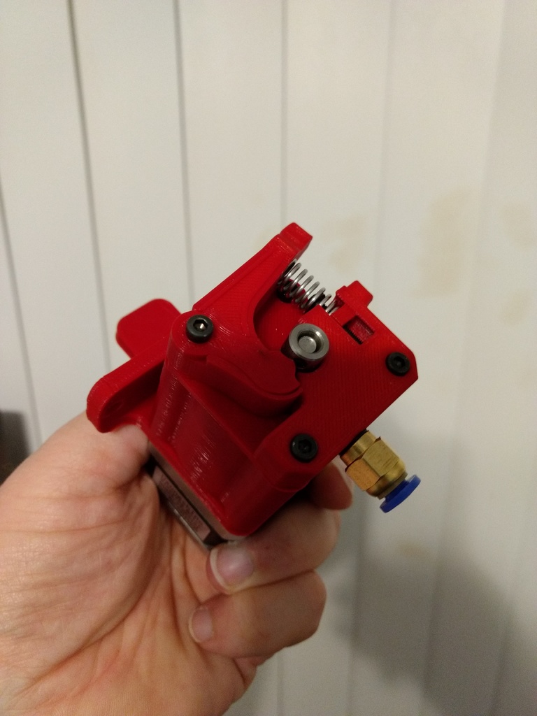 Compact Geared Bowden Extruder by salfter | Download free STL model ...
