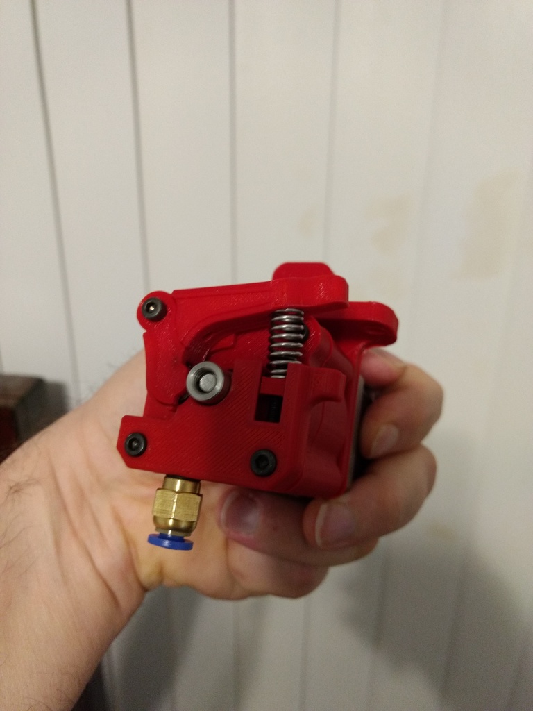 Compact Geared Bowden Extruder by salfter | Download free STL model ...