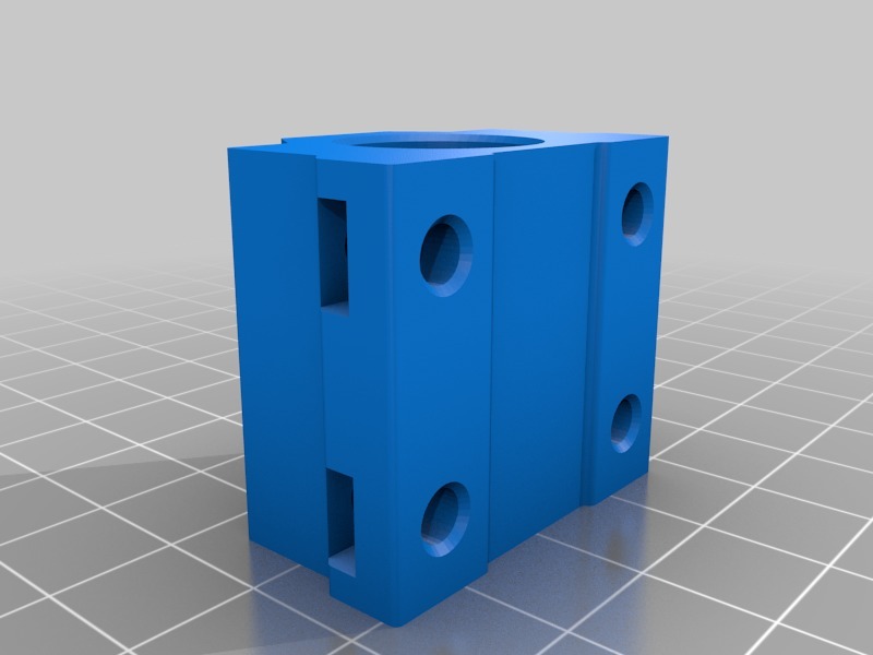 Miniatura 5 do modelo 3D SCS8UU Bushing Block