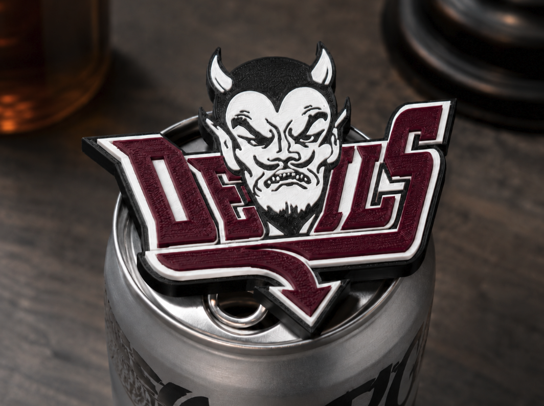 Made for a Follower Devils Can Tab Opener & Straw Topper