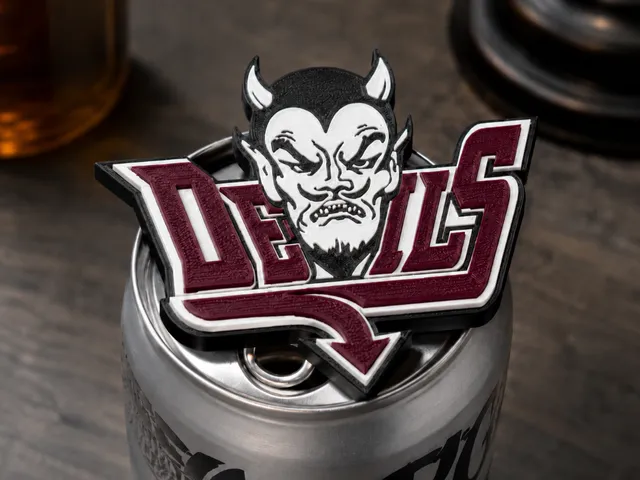Made for a Follower Devils Can Tab Opener & Straw Topper