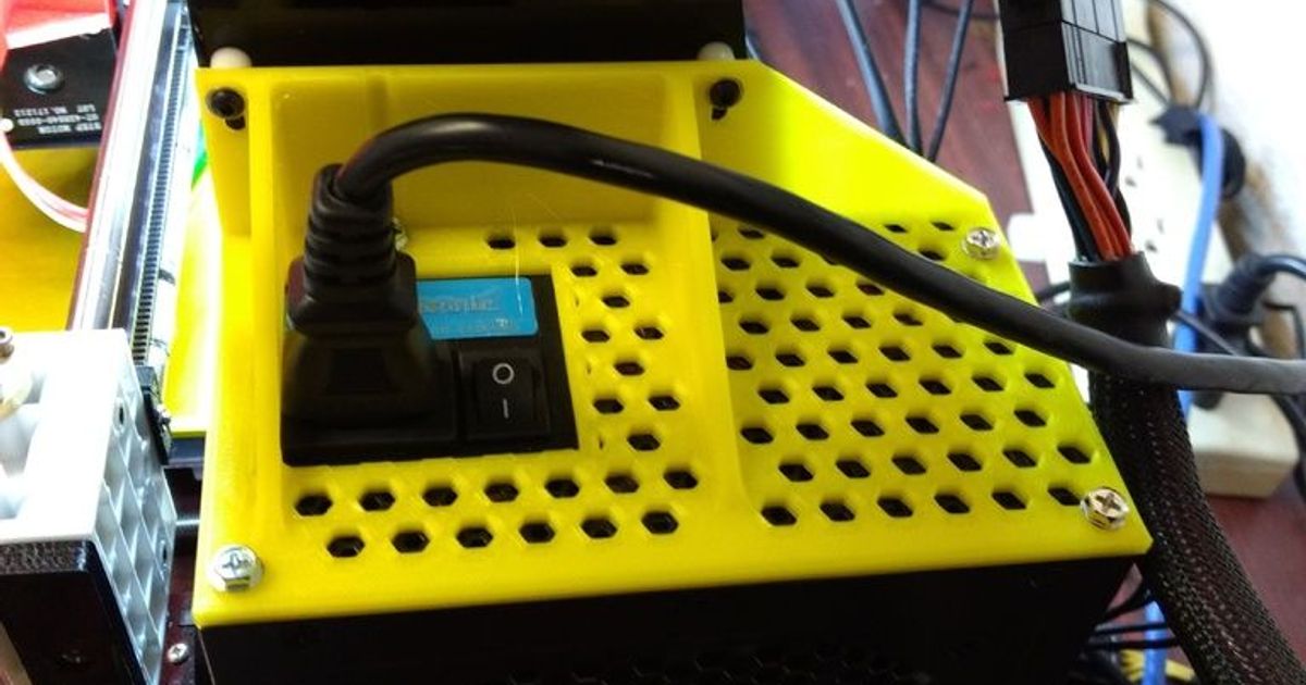 ATX Power Supply Bracket for A8 by salfter Download free STL