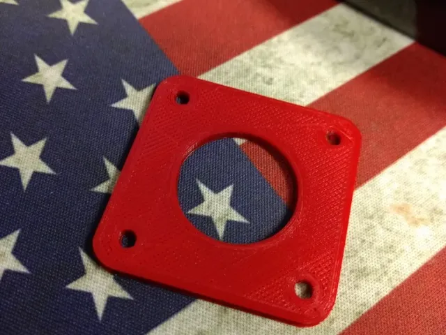 Parameterized NEMA 17 Spacer