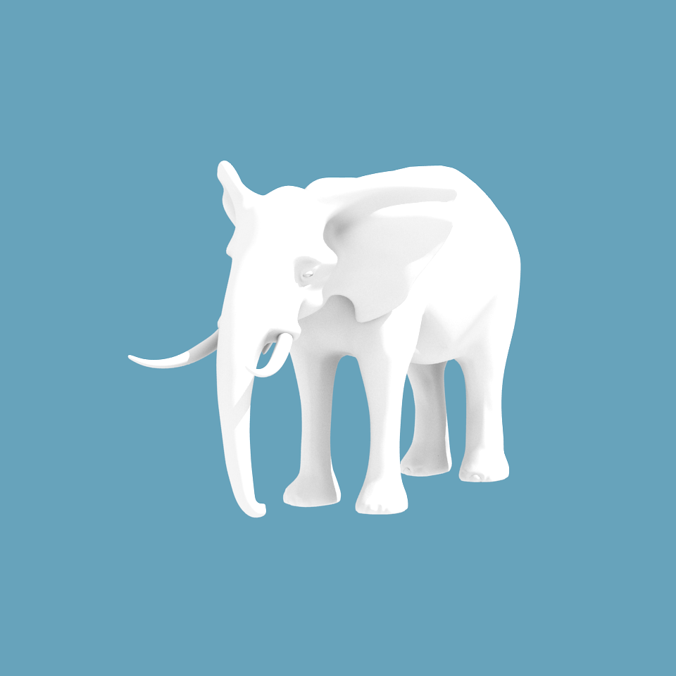 Miniatura 2 do modelo 3D Elephant