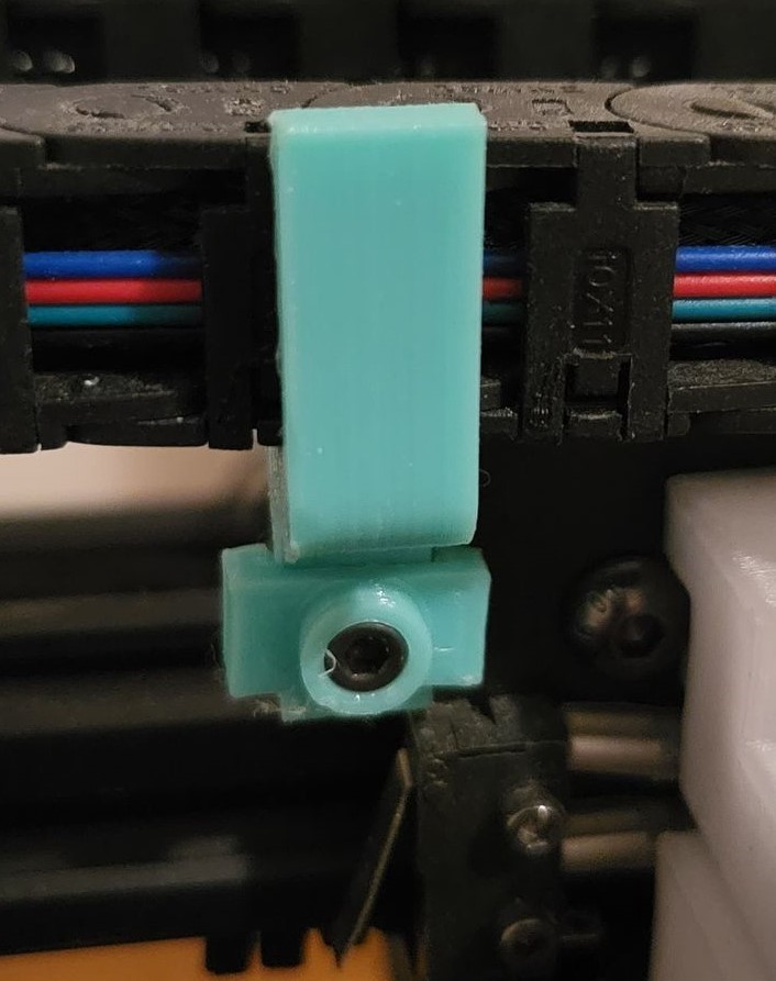 Anycubic Chiron Cable Chain Guide by Kraloulk Download free STL model