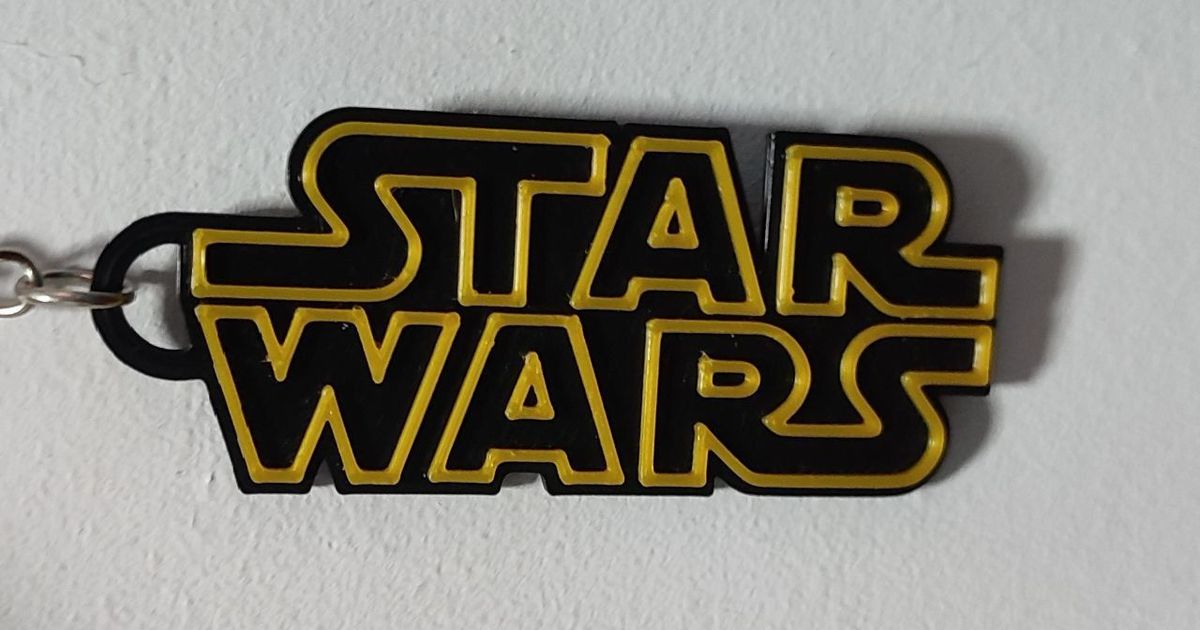 STL file Star Wars Key Chain ⭐・3D printable design to download・Cults