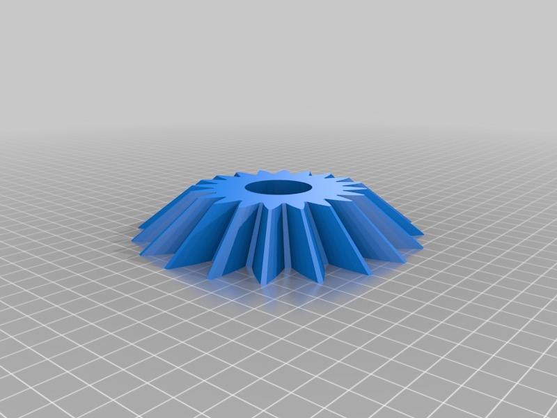My Customized Involute Bevel Gear M3 hole