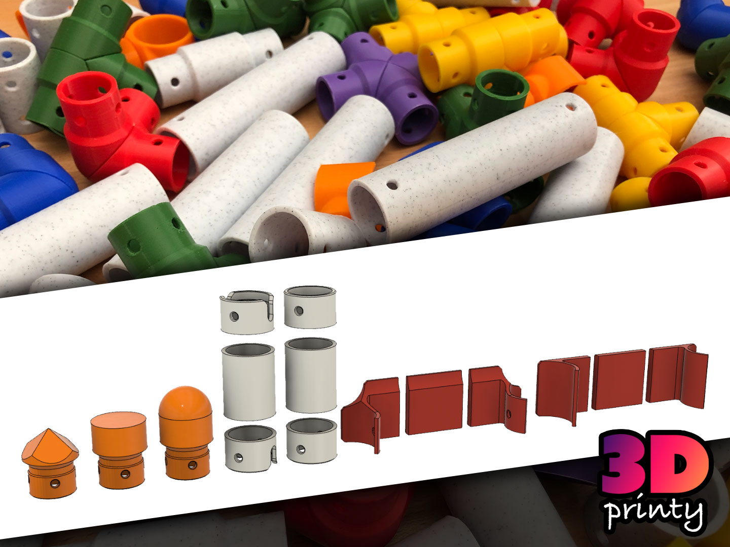 Printy Pipes - Custom Parts