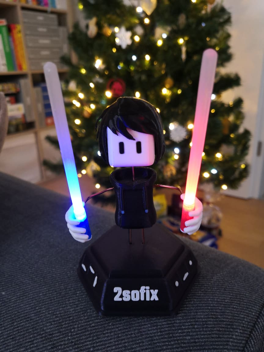 Miniatura 37 do modelo 3D Beat Saber Trophy