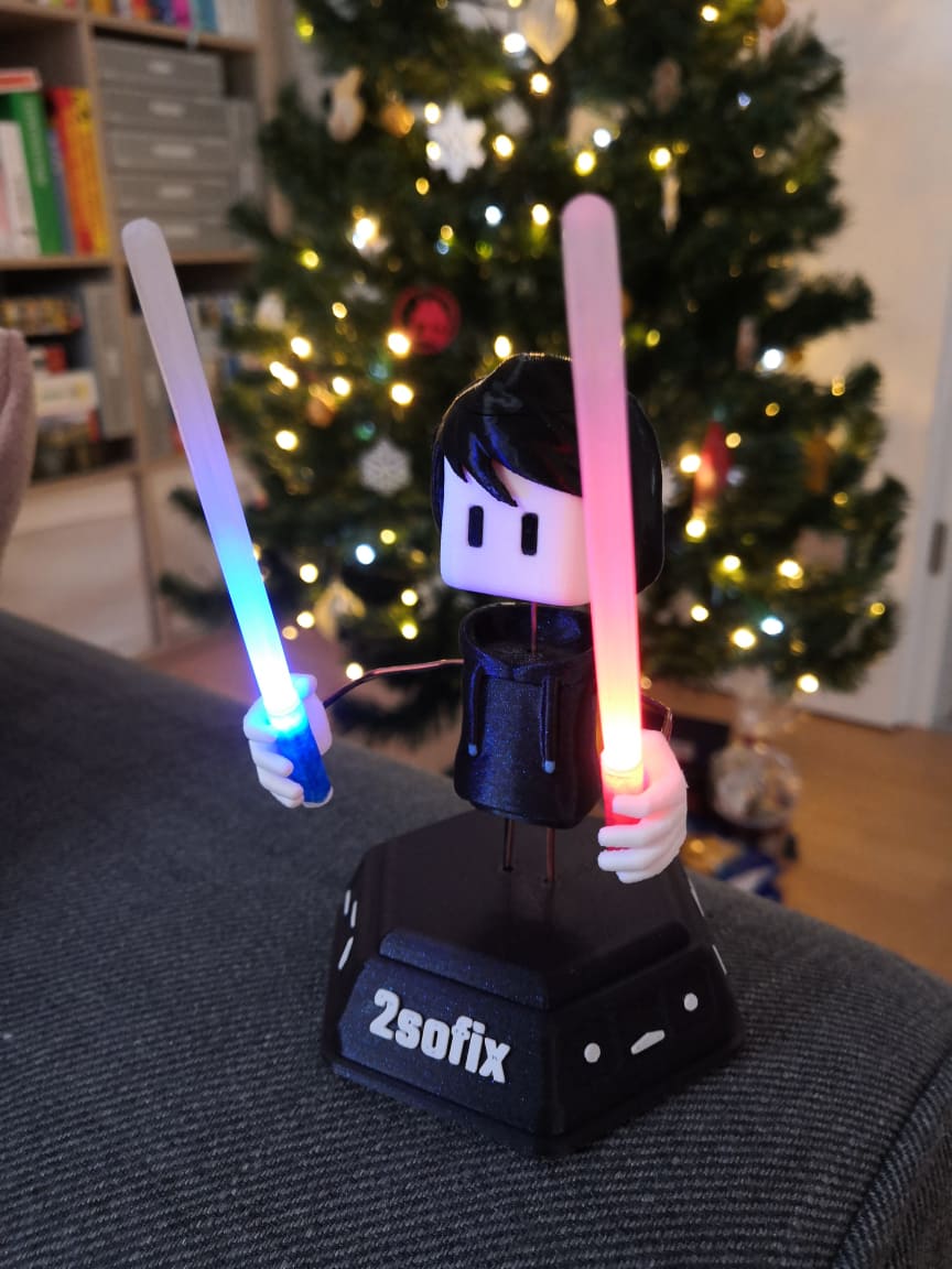 Miniatura 38 do modelo 3D Beat Saber Trophy