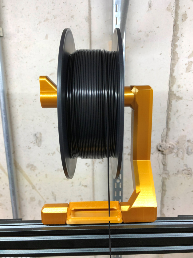 Clipless 2040/2020 or Prusa Bear Spool Holder