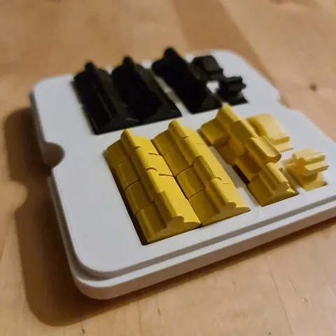Carcassone big box meeple organiser