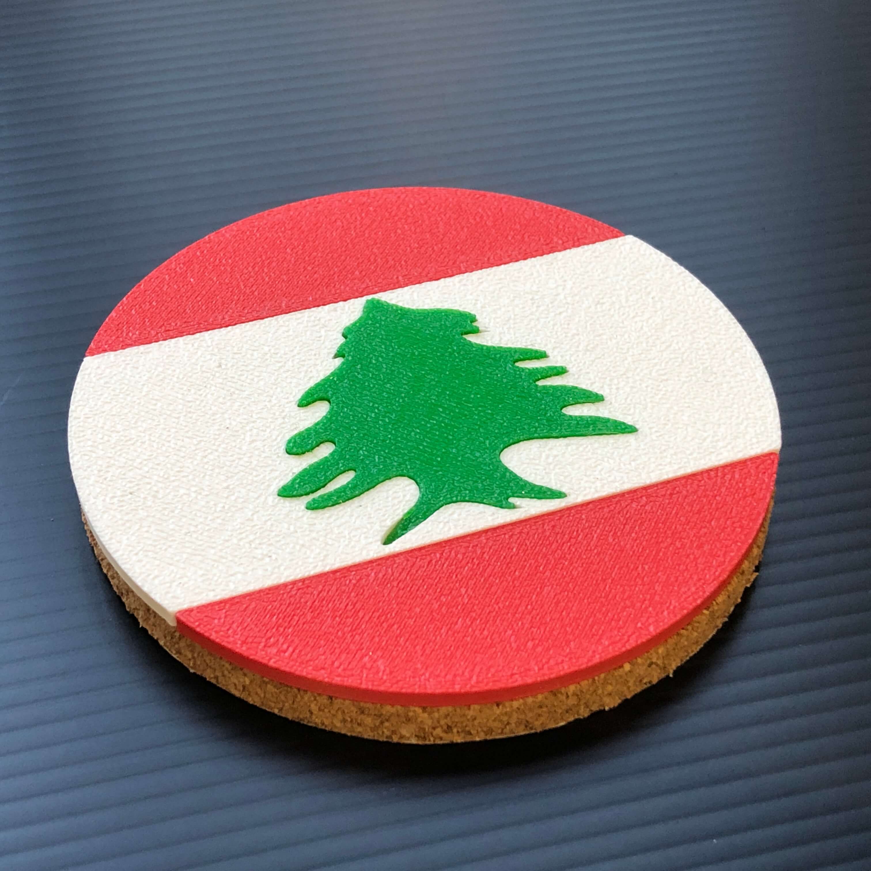 Lebanon - Flag Coaster