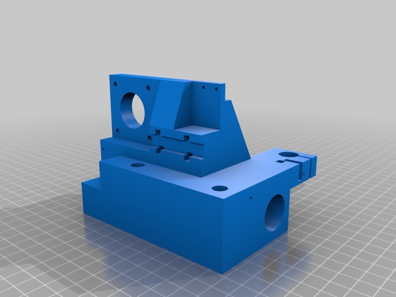 Wide stable y Axis guide bearing mounts for Creatr and Creatr XL v8