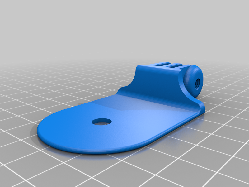 GoPro tripod attachment by Vidar | Download free STL model | Printables.com