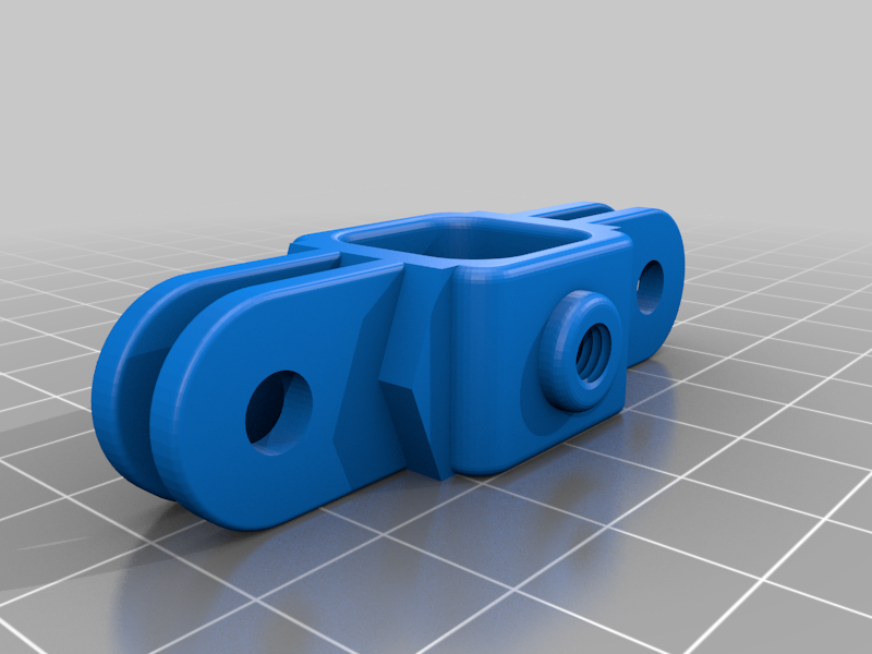 GoPro Attachment system by Vidar | Download free STL model | Printables.com