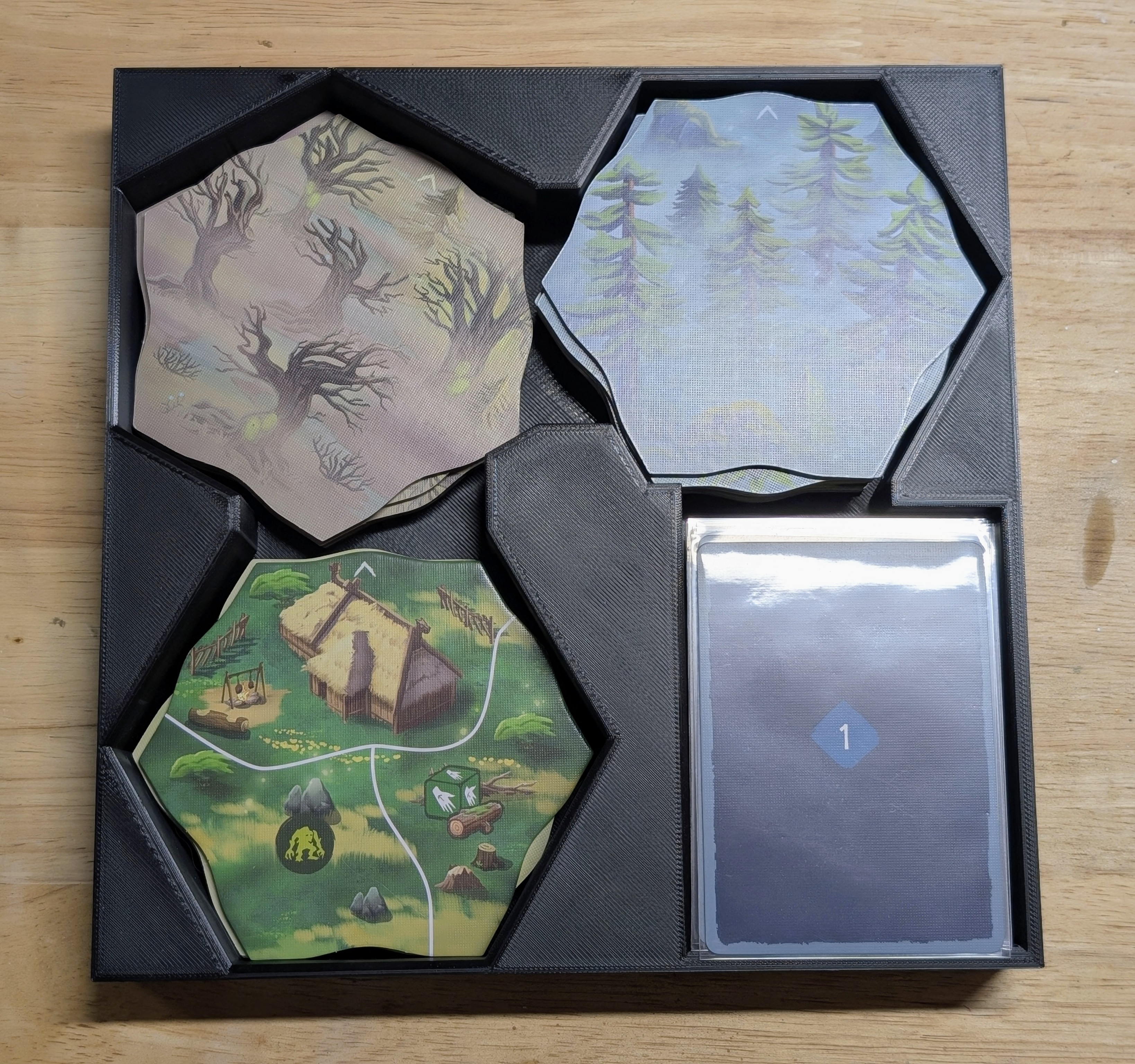Valheim: The Board Game - Tiles & Tutorial deck insert