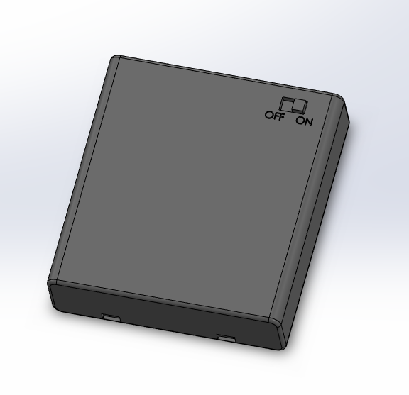 3*AA Battery Box Model