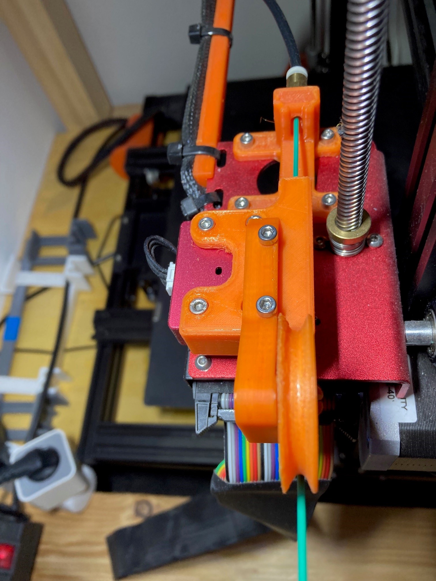 CR-10s Pro &amp; CR-10 Max Direct drive conversion + filament guide ...